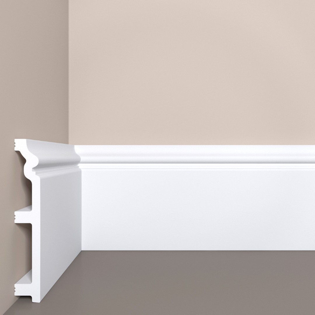 Отделка стен и потолка Плинтус напольный belldeco П9 140-22