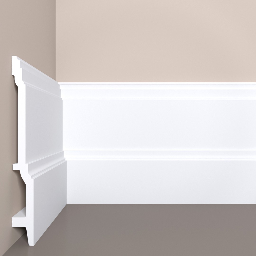 Отделка стен и потолка Плинтус напольный belldeco П18 200-23