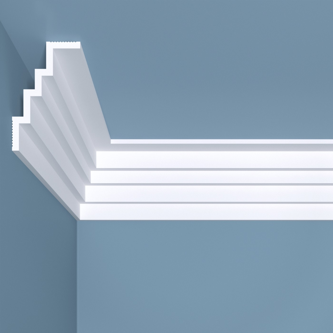 Отделка стен и потолка Потолочный карниз Bello Deco К17 80-50