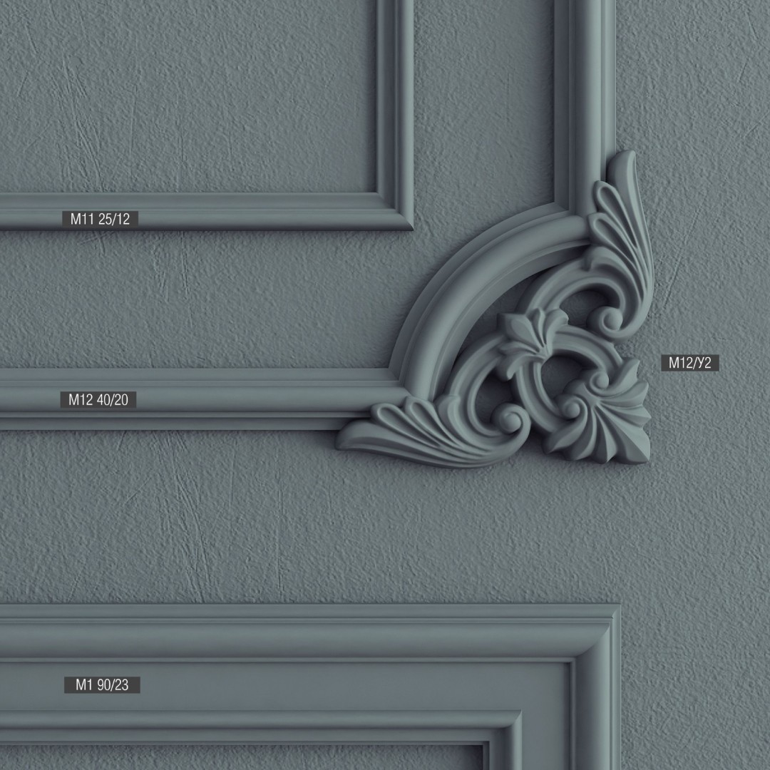 Отделка стен и потолка Угол к молдингу M12 Bello Deco М12У2