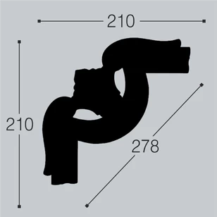 Угол к молдингу M15 Bello Deco М15У2
