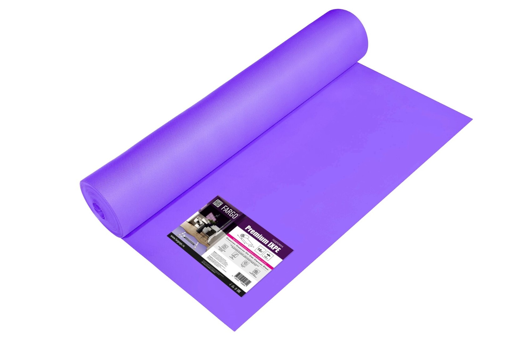 Сопутствующие товары Подложка Fargo Premium (IXPE) 1м*10м*1,5мм