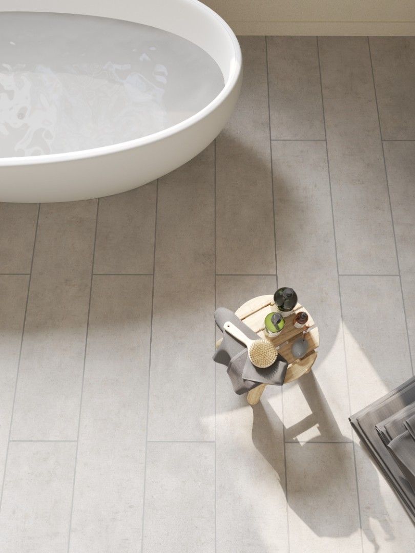 Ламинат Ламинат Egger Pro Laminate Large Aqua+ EPL166 Бетон Чикаго светло-серый