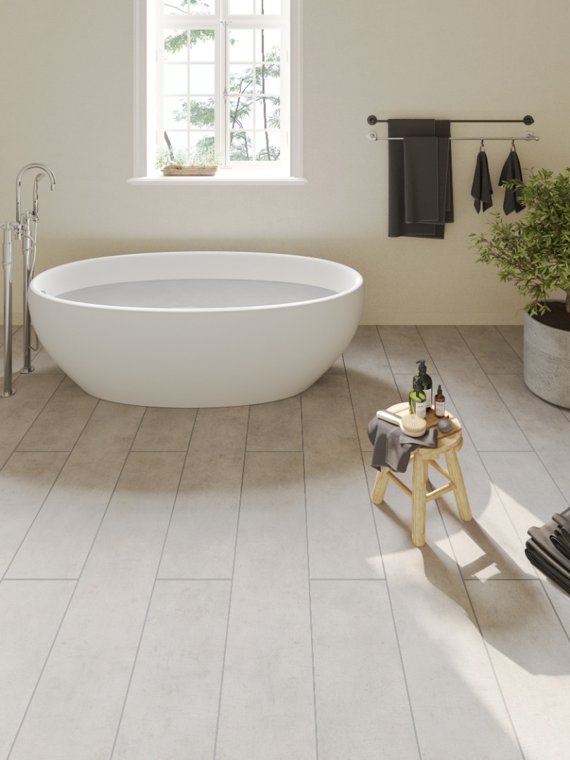 Ламинат Ламинат Egger Pro Laminate Large Aqua+ EPL166 Бетон Чикаго светло-серый