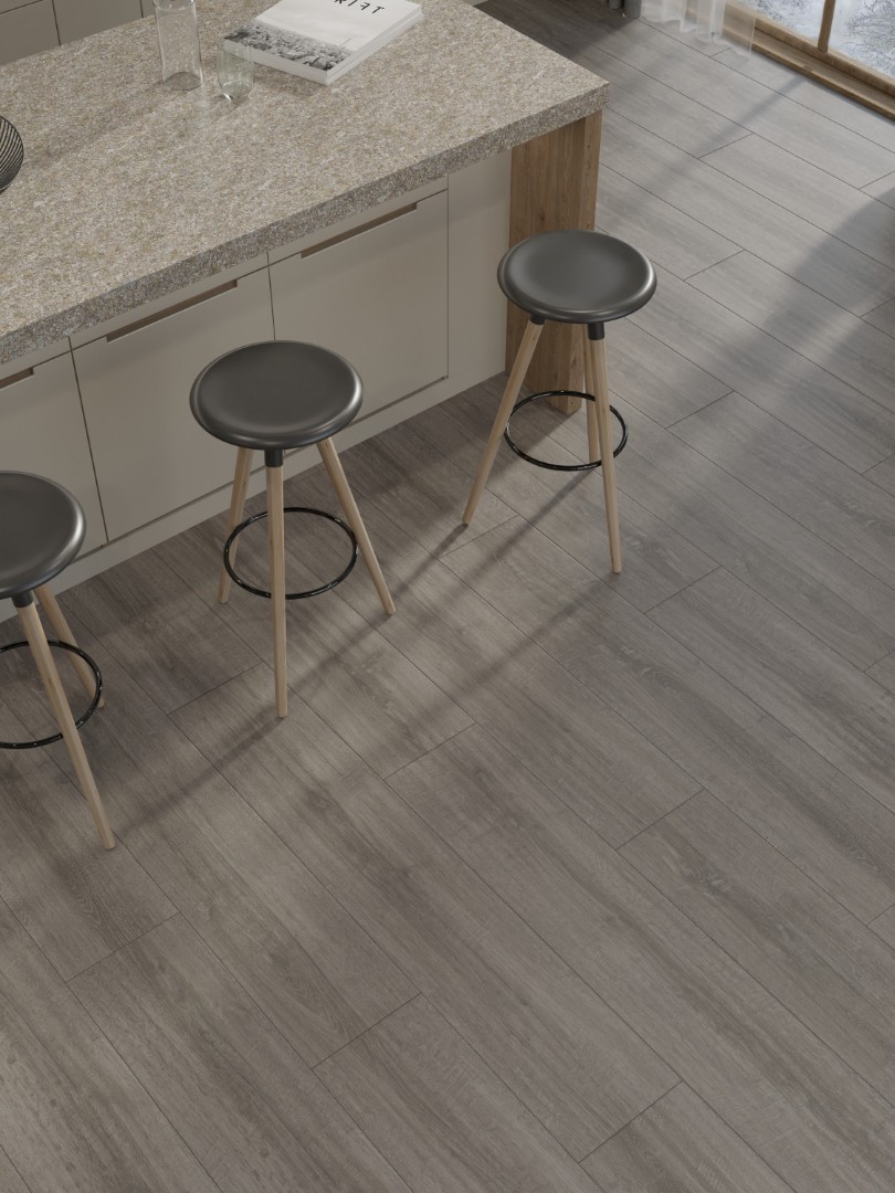 Ламинат Ламинат Egger Pro Laminate Large Aqua+ EPL185 Дуб Шерман серый