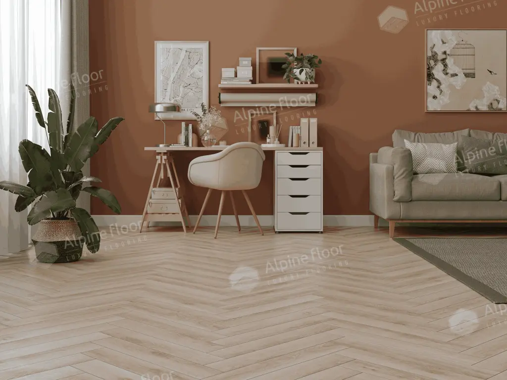 Ламинат Ламинат Alpine Floor Herringbone 8 Pro Дуб Берри LF102-13
