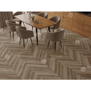Ламинат Alpine Floor Herringbone 8 Pro Дуб Пикардия LF102-14