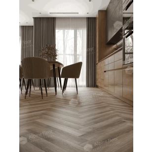 Ламинат Alpine Floor Herringbone 8 Pro Дуб Пикардия LF102-14