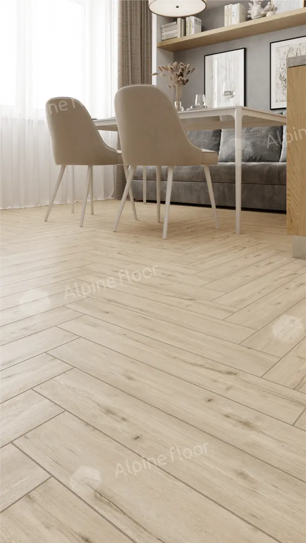 Ламинат Ламинат Alpine Floor Herringbone 12 Pro Дуб Лион LF106-01