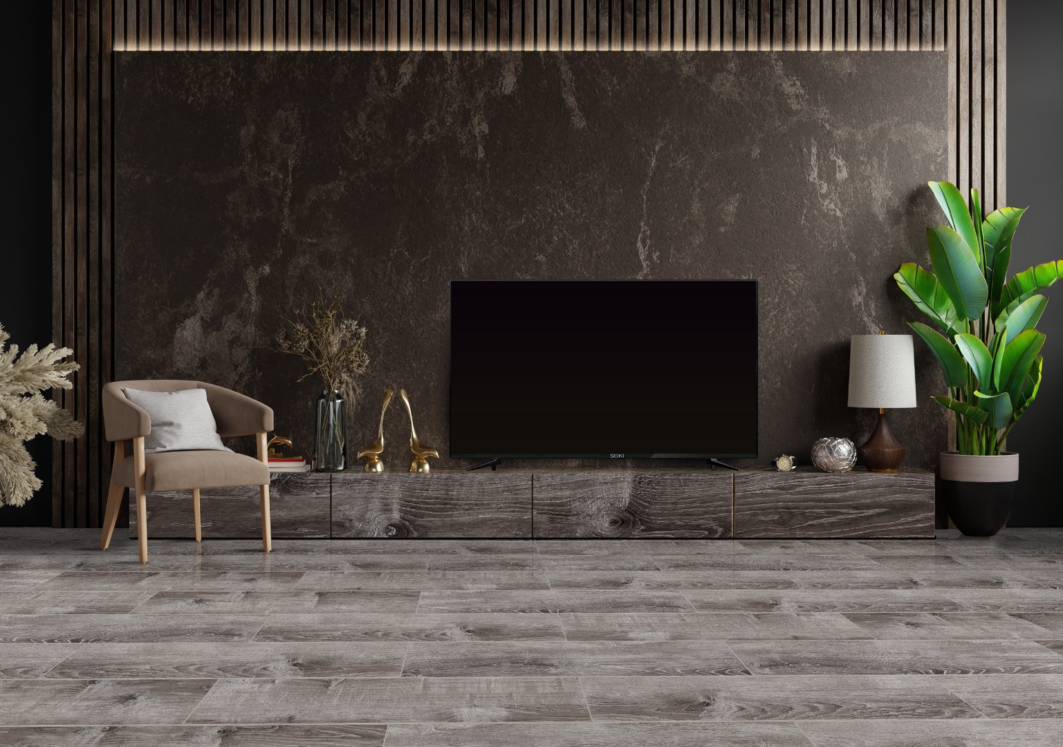 Виниловые полы LVT плитка Royce Sense G708 Дуб Хампи