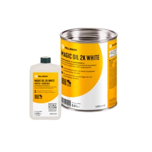 Pallmann Magic Oil 2K WHITE - белое двухкомпонентное масло для паркета1л