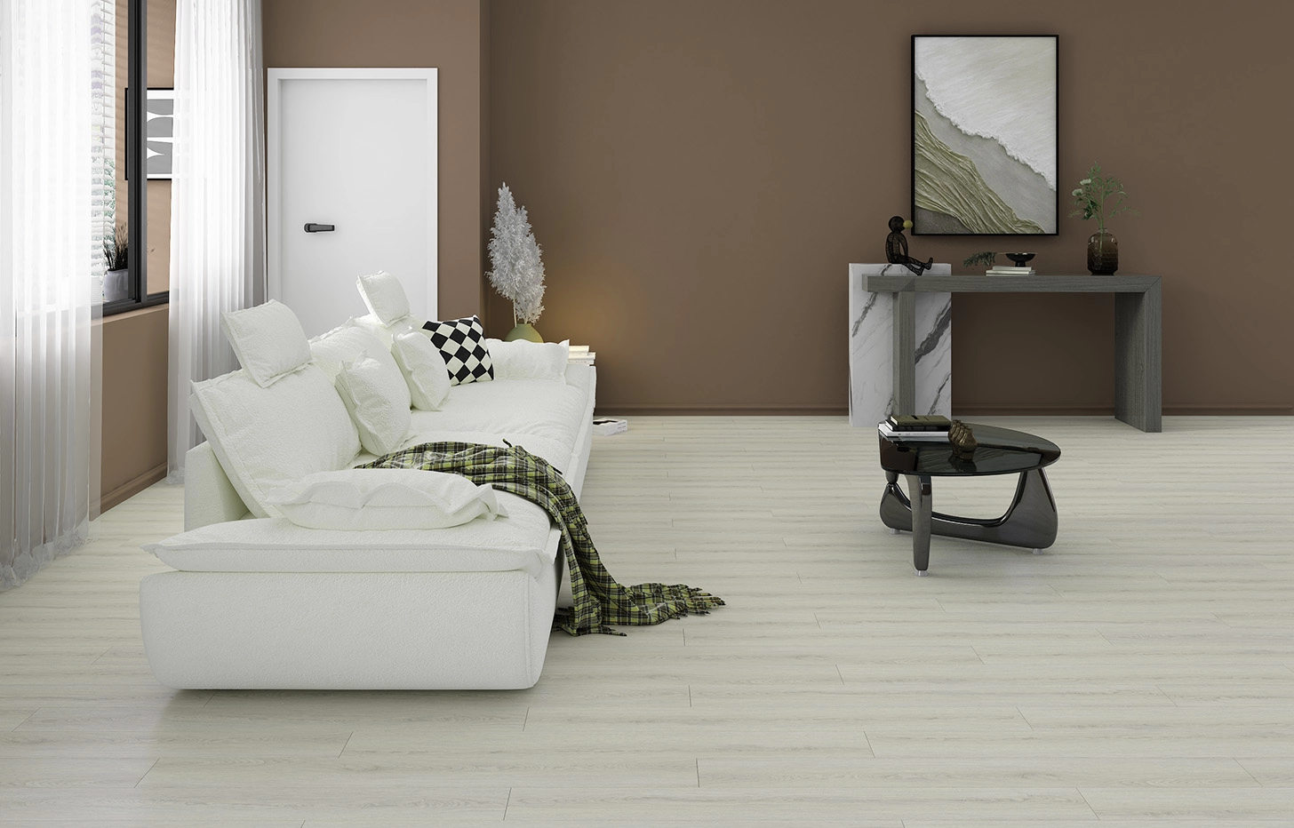 MSPC Ламинат Ламинат MSPC Stone Floor Дуб Утренняя Роса DCH2-20 MР