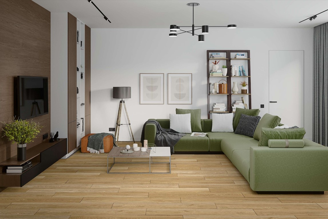 SPC Ламинат Кварцевый SPC ламинат DAMY FLOOR FAMILY DF03-F Дуб Медовый