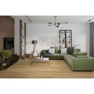 Кварцевый SPC ламинат DAMY FLOOR FAMILY DF03-F Дуб Медовый