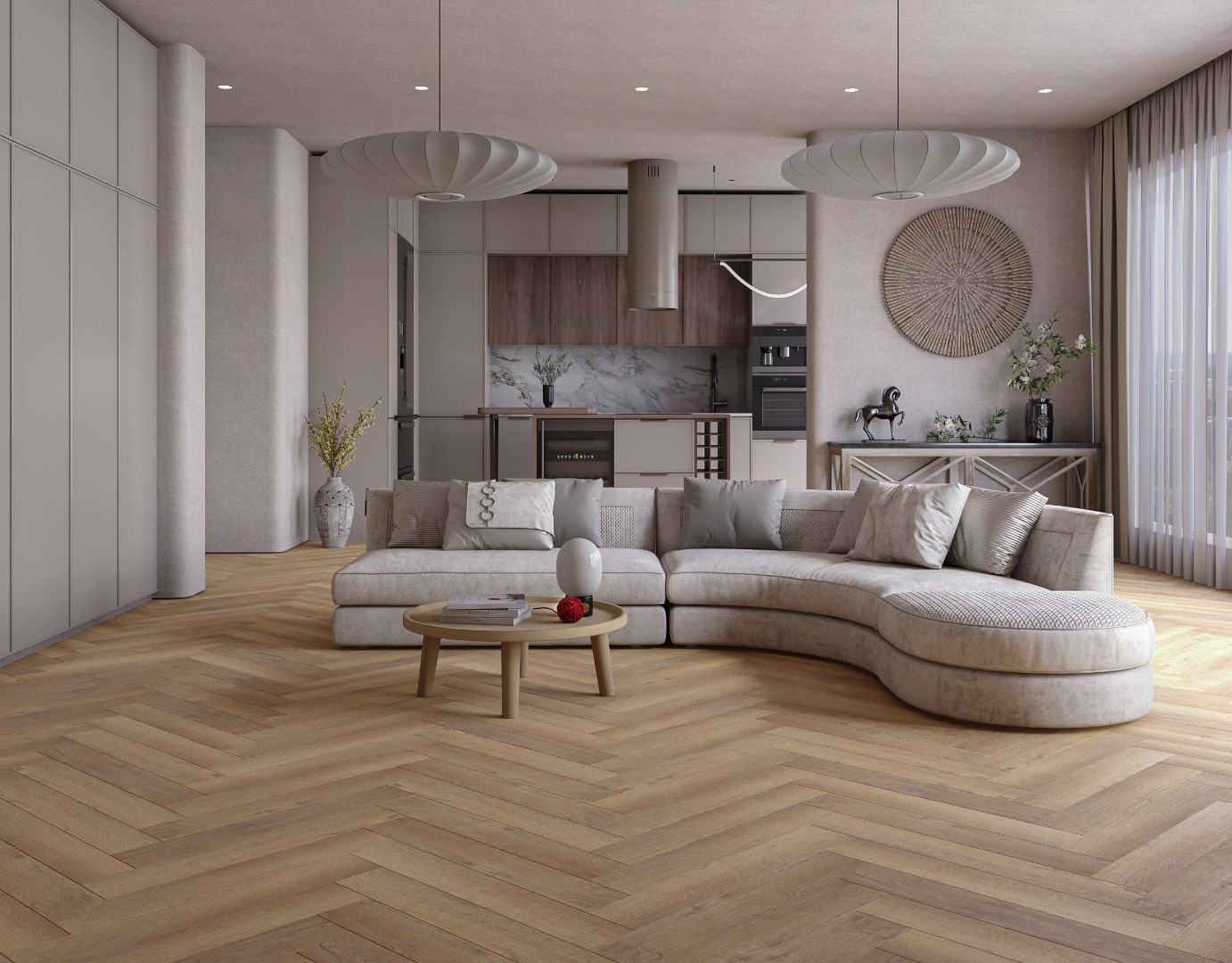 SPC Ламинат Каменно-полимерная плитка My Step Aqua 6.5 мм MSA25 Адда