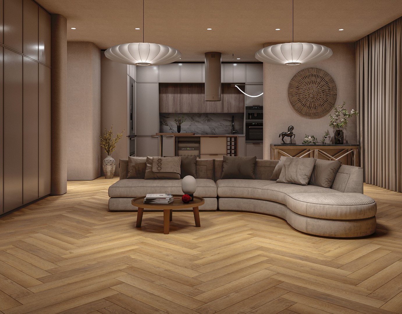 SPC Ламинат Каменно-полимерная плитка My Step Aqua 6.5 мм MSA25 Адда