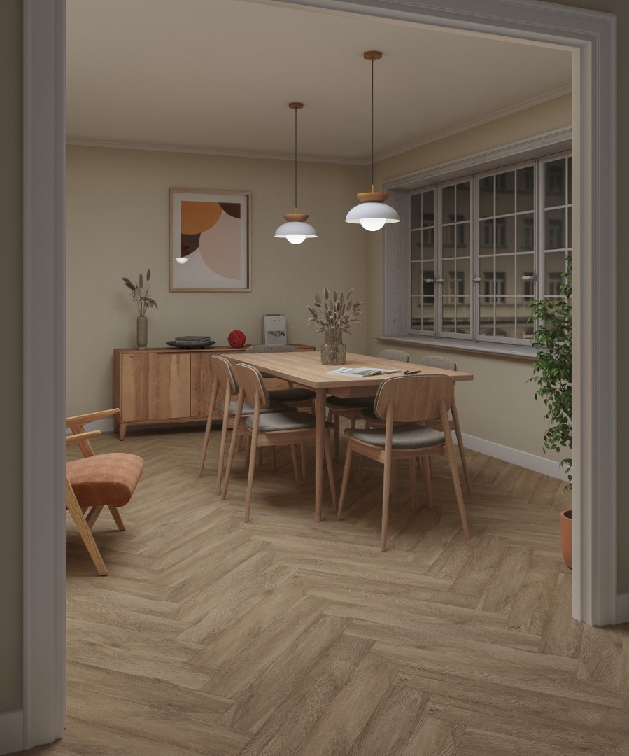 SPC Ламинат Каменно-полимерная плитка My Step Aqua 6.5 мм MSA49 Рона