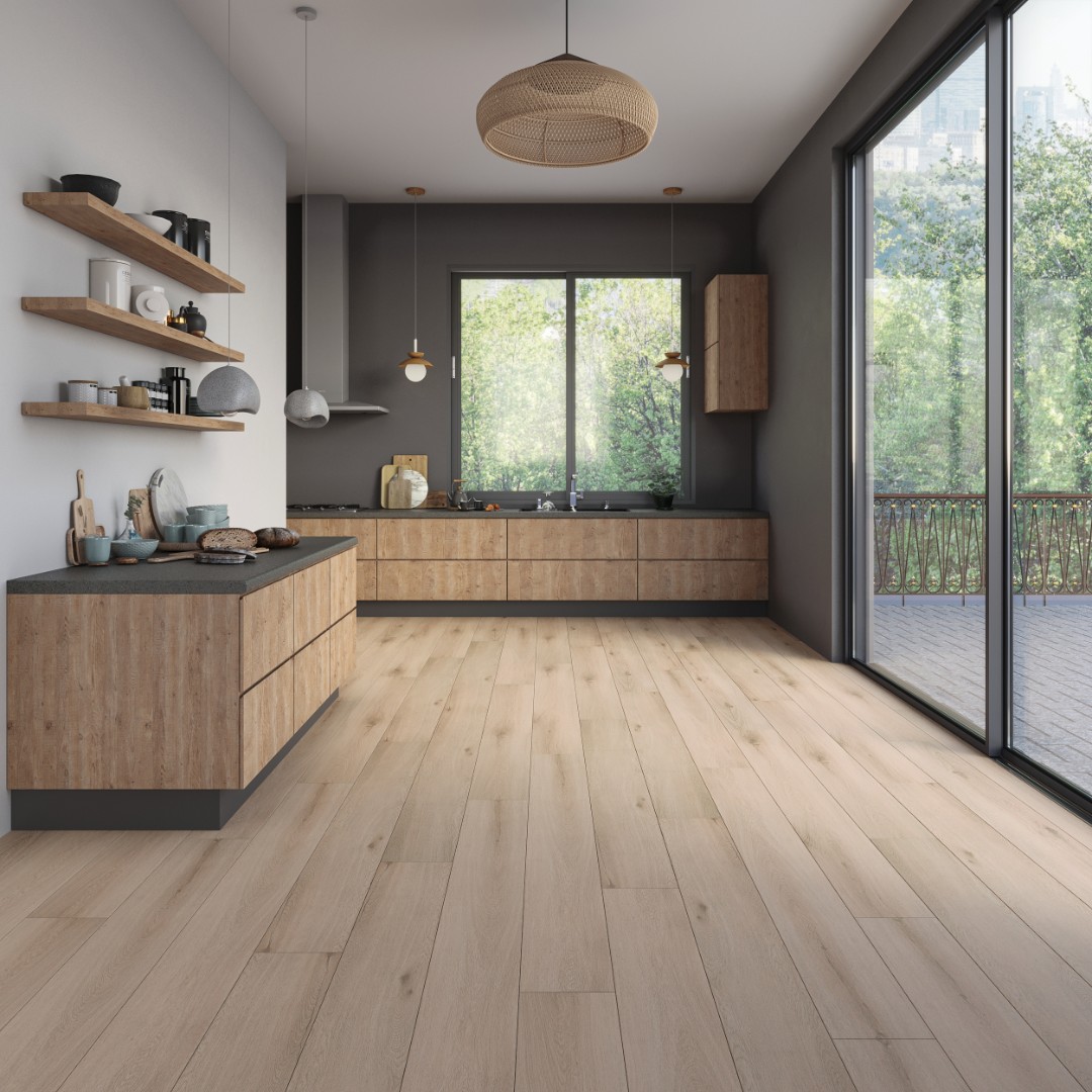 SPC Ламинат Каменно-полимерная плитка My Step Aqua Long Matt MSA96 Волар