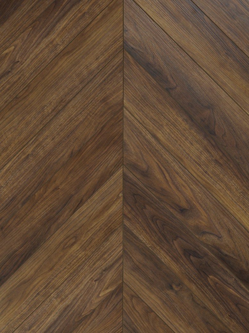 Виниловые полы Виниловый пол My Step Aqua LVT Herringbone 3 мм MSAG07 Walnut Nero