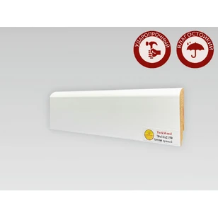Плинтус МДФ Teckwood Титан прямой 70x16x2150