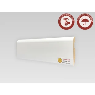 Плинтус МДФ Teckwood Титан прямой 80x16x2150