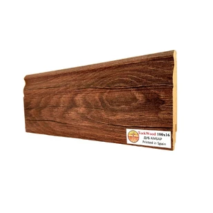 Плинтус МДФ Teckwood Дуб Амбар 100x16x2150