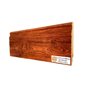 Плинтус МДФ Teckwood Дуб Бренди 100x16x2150