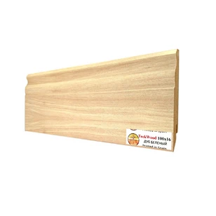 Плинтус МДФ Teckwood Дуб Беленый 100x16x2150