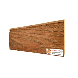 Плинтус МДФ Teckwood Дуб Западный 100x16x2150