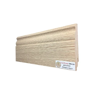 Плинтус МДФ Teckwood Дуб Опал 100x16x2150