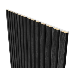 Акустическая панель Cosca, 2750х600х19мм, серый войлок, дуб графит