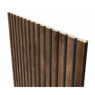 Акустическая панель Cosca, 2750х600х19мм, серый войлок, дуб старинный натуральный