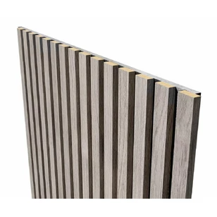 Акустическая панель Cosca, 2750х600х19мм, серый войлок, дуб старинный светло-серый