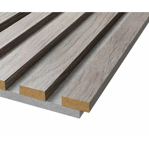 Акустическая панель Cosca, 2750х600х19мм, серый войлок, дуб старинный светло-серый