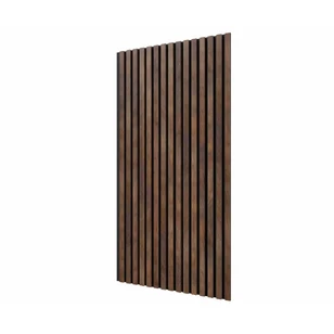 Акустическая панель Cosca, 1200х600х19мм, черный войлок, дуб барон темный