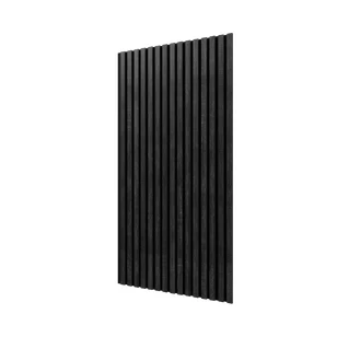 Акустическая панель Cosca, 1200х600х19мм, черный войлок, дуб графит