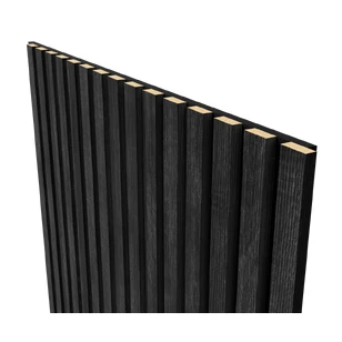 Акустическая панель Cosca, 1200х600х19мм, черный войлок, дуб графит