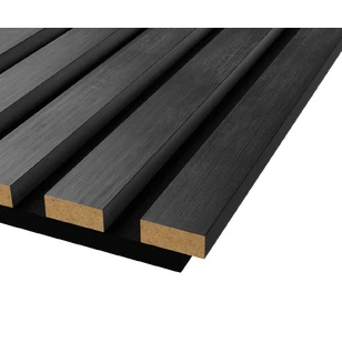 Акустическая панель Cosca, 1200х600х19мм, черный войлок, дуб графит