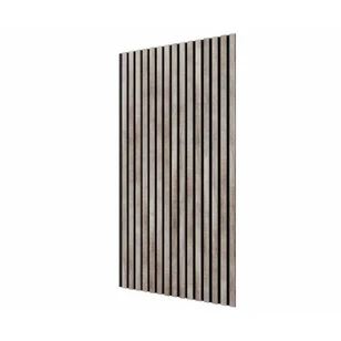 Акустическая панель Cosca, 1200х600х19мм, черный войлок, дуб дымчатый