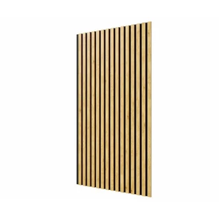 Акустическая панель Cosca, 1200х600х19мм, черный войлок, дуб медный