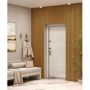 Акустическая панель Cosca, 1200х600х19мм, черный войлок, дуб медный