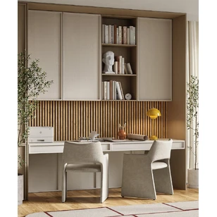 Акустическая панель Cosca, 1200х600х19мм, черный войлок, дуб медный