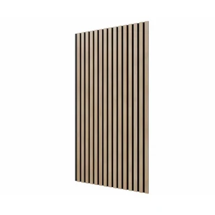 Акустическая панель Cosca, 1200х600х19мм, черный войлок, ясень тирамису