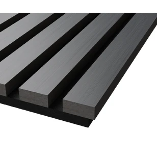 Акустическая панель Cosca, 1200х600х21мм, черный войлок, дуб антрацит темно-серый