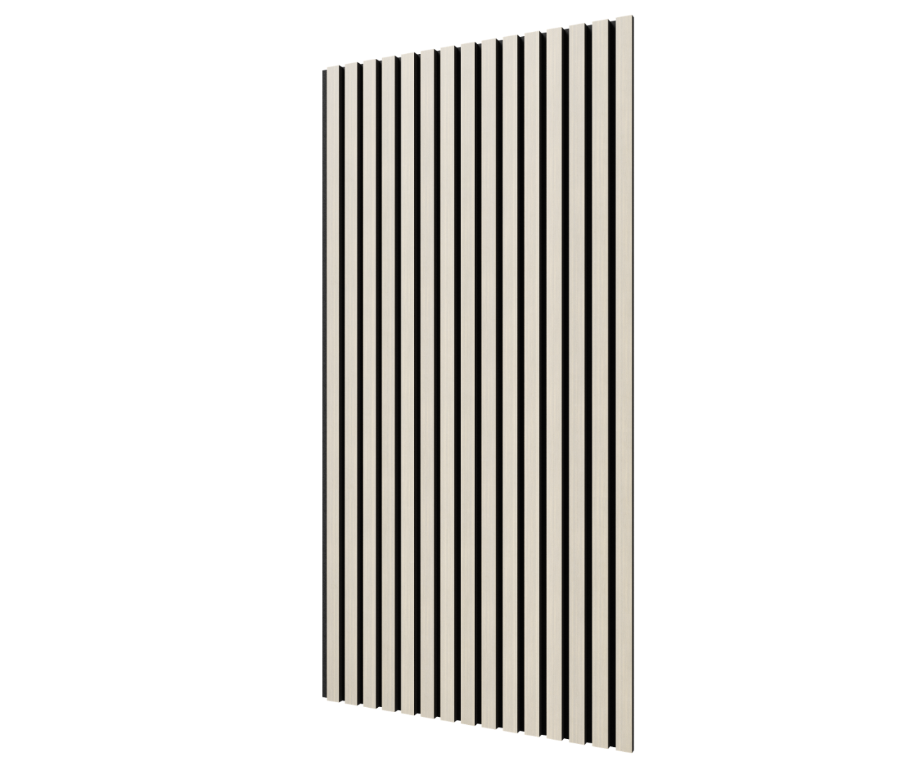 Отделка стен и потолка Акустическая панель Cosca, 1200х600х21мм, черный войлок, дуб клэр светлый