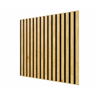 Акустическая панель Cosca, 600х600х19мм, черный войлок, дуб медный