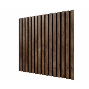 Акустическая панель Cosca, 600х600х19мм, черный войлок, дуб старинный натуральный