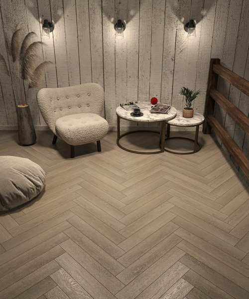 Ламинат Ламинат My Step Herringbone 12 mm Дуб Ледда MS3812 606x101x12 мм