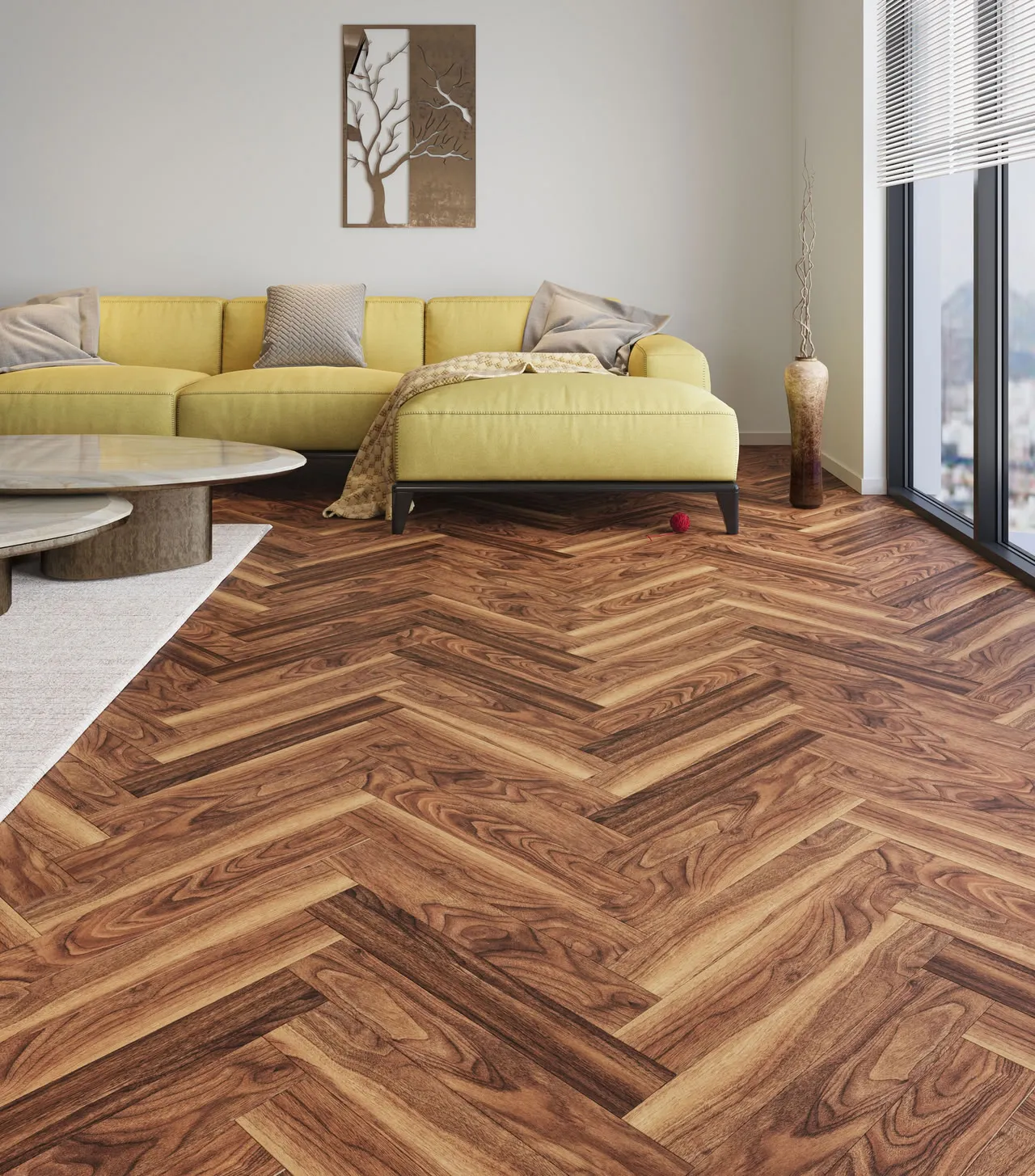 Ламинат Ламинат My Step Herringbone 12 mm Селид MS3512 600x100x12 мм