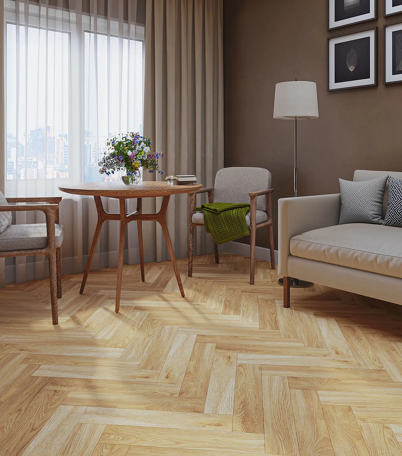 Ламинат Ламинат My Step Herringbone 12 mm Тиса MS3212 475x95x12 мм